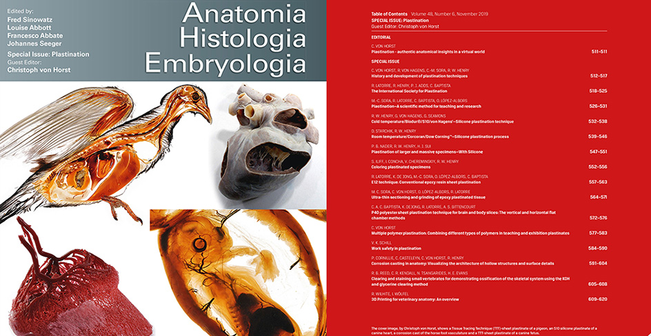 AHE Sonderausgabe über Plastination